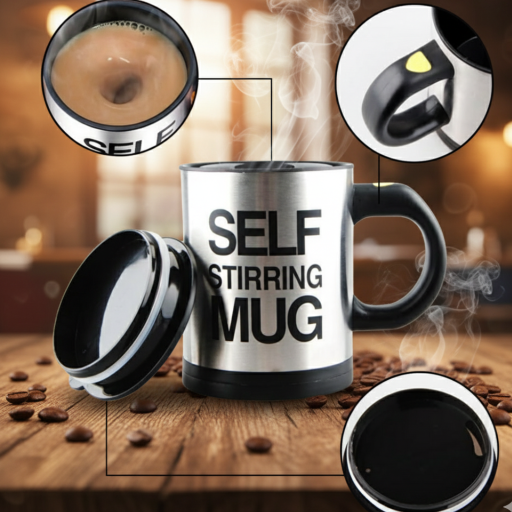 Vaso Batidora "Self Stirring Mug"