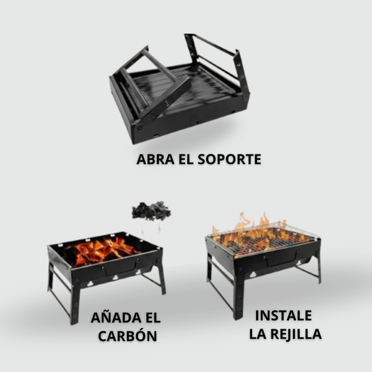 Parrilla Plegable Portátil