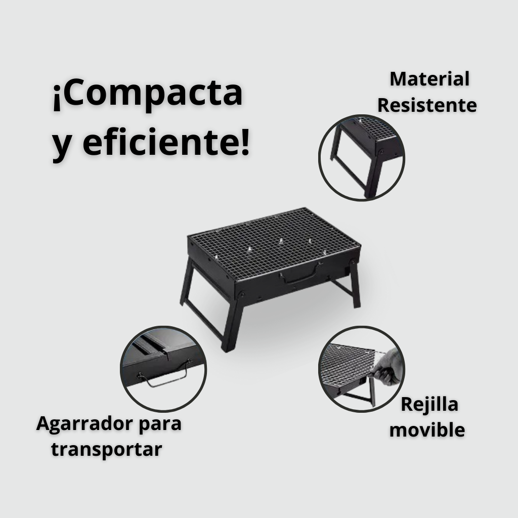 Parrilla Plegable Portátil