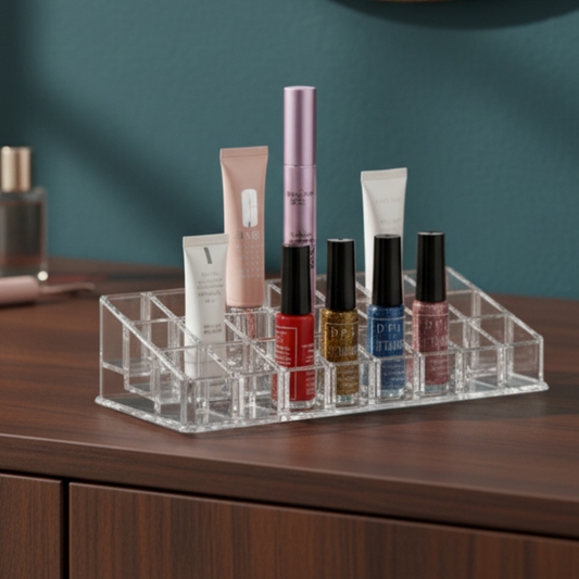 Organizador Maquillaje Acrílico 3 Líneas