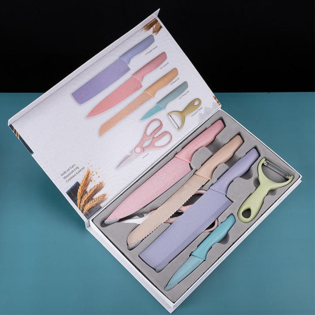 Set de Cuchillos (6 Piezas )